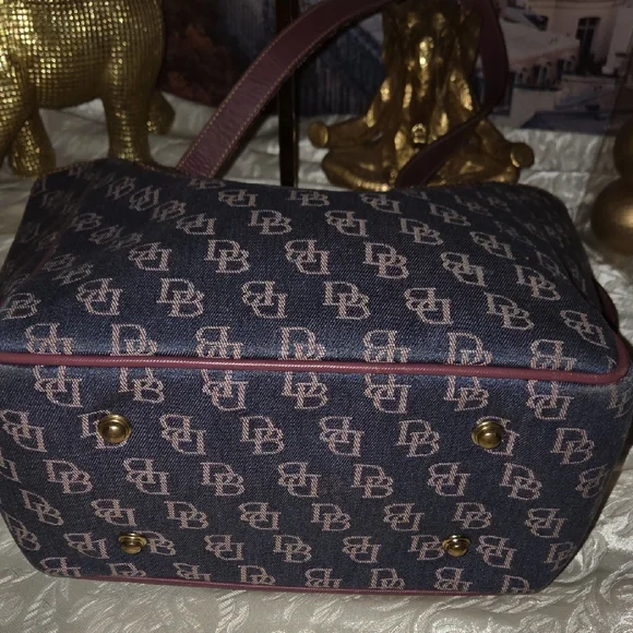 Dooney & Bourke Denim Monogram Tote - Picture 5 of 10